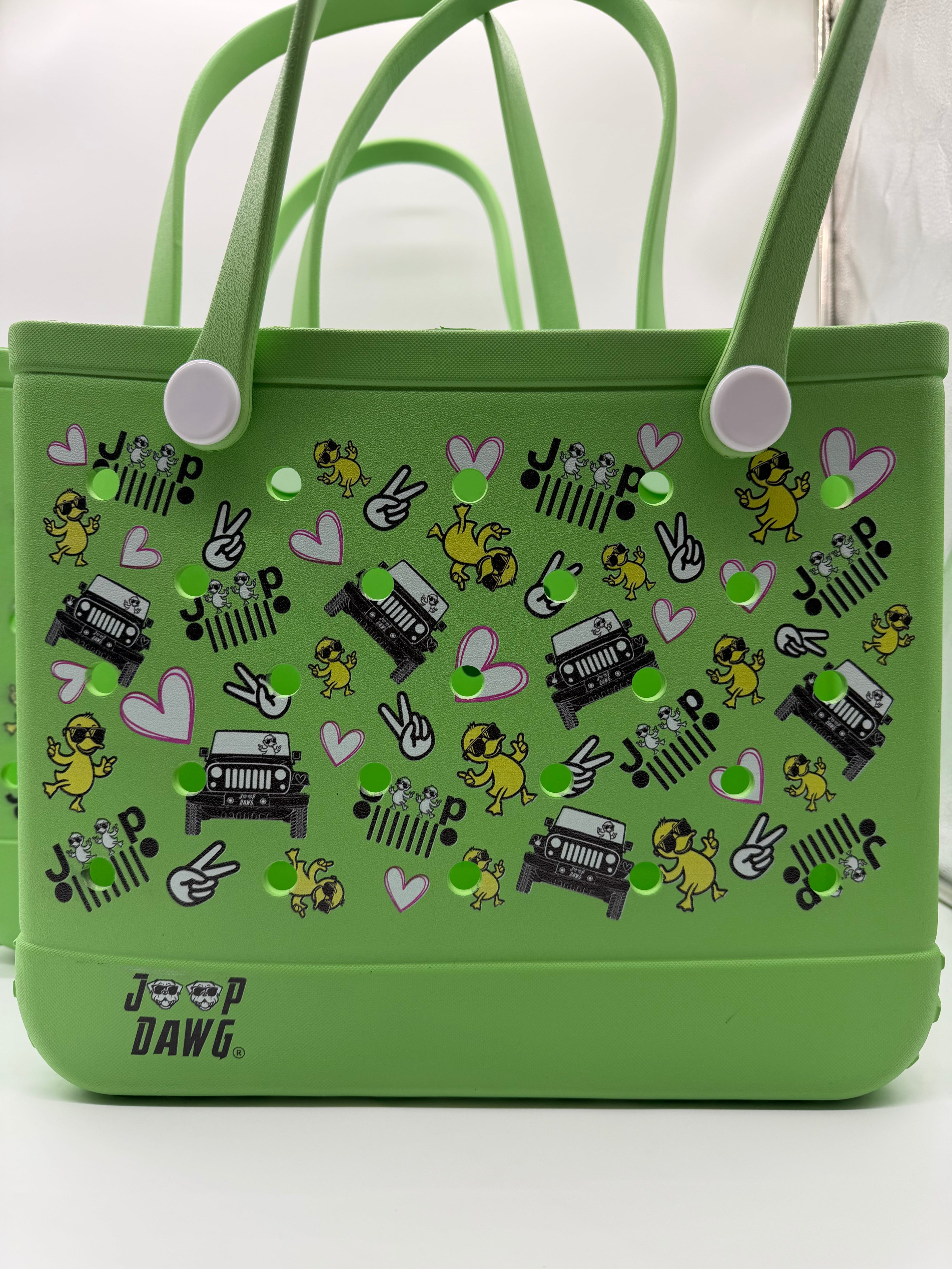 Rubber Tote Bags and Sling Bags