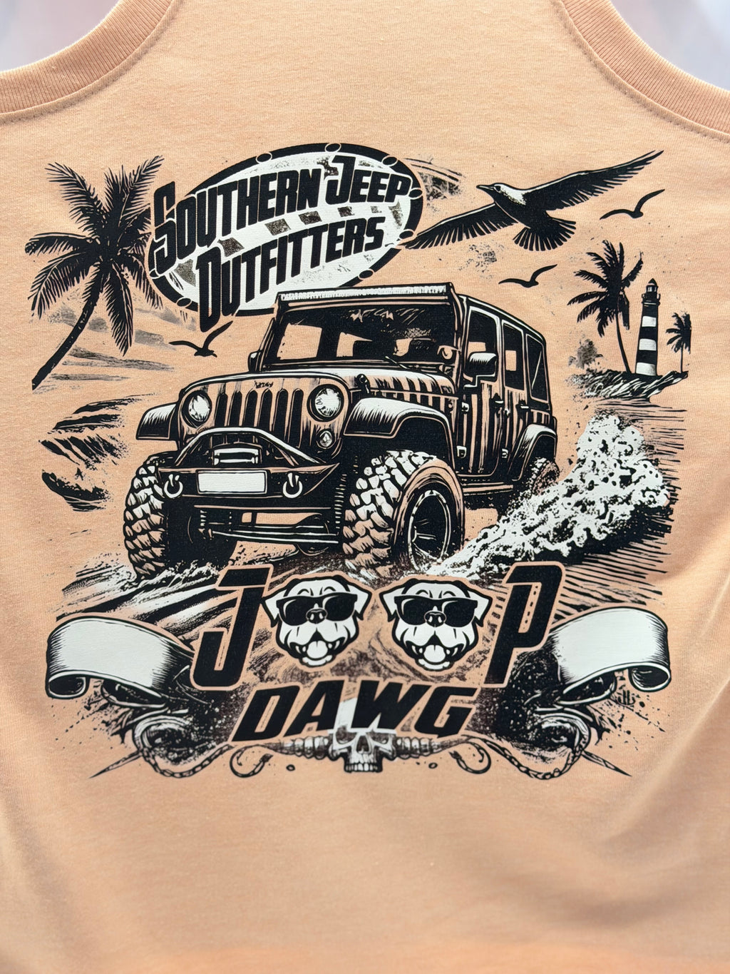 JP Dawg Designs Women Racerback