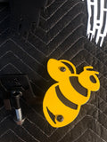 SJO 2 Piece Foot Pegs (Bumble Bee)