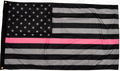 Forever Wave 3x5 Flag (USA Thin Pink Line)