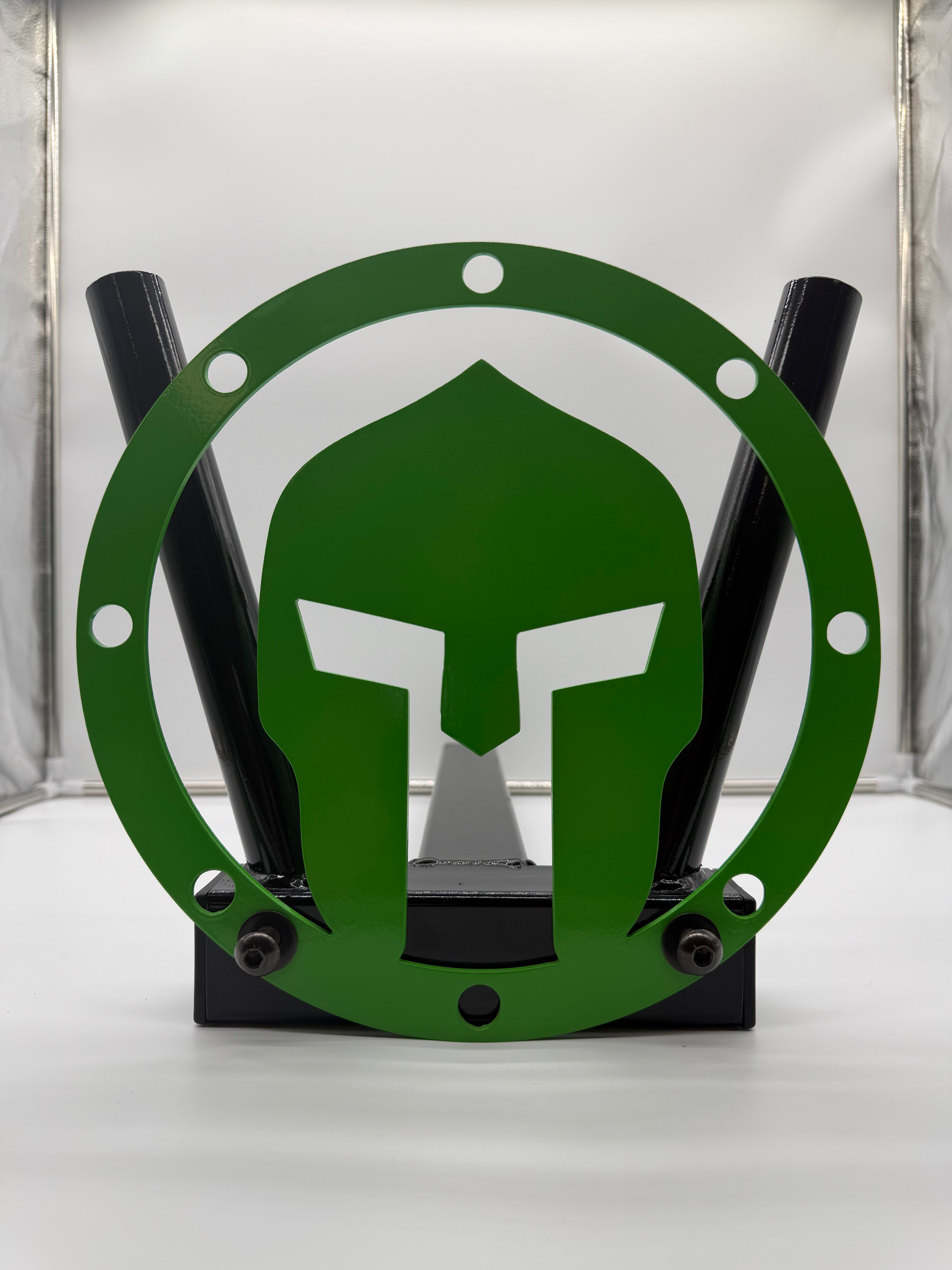 SJO Flag Pole Holder W/Emblem (Spartan Helmet)