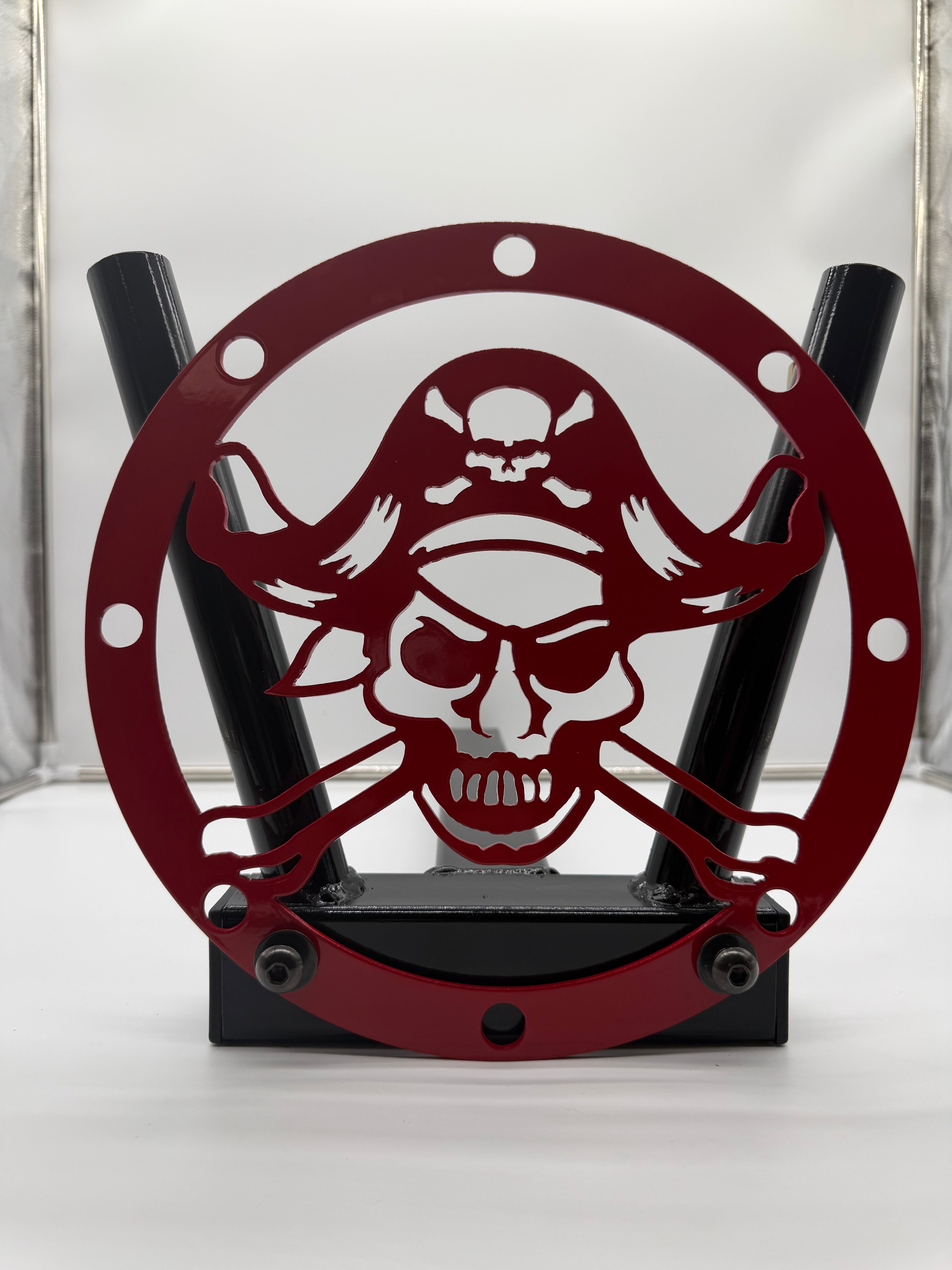 SJO Flag Pole Holder W/Emblem (Pirate)