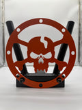 SJO Flag Pole Holder W/Emblem (Skull & Bones)