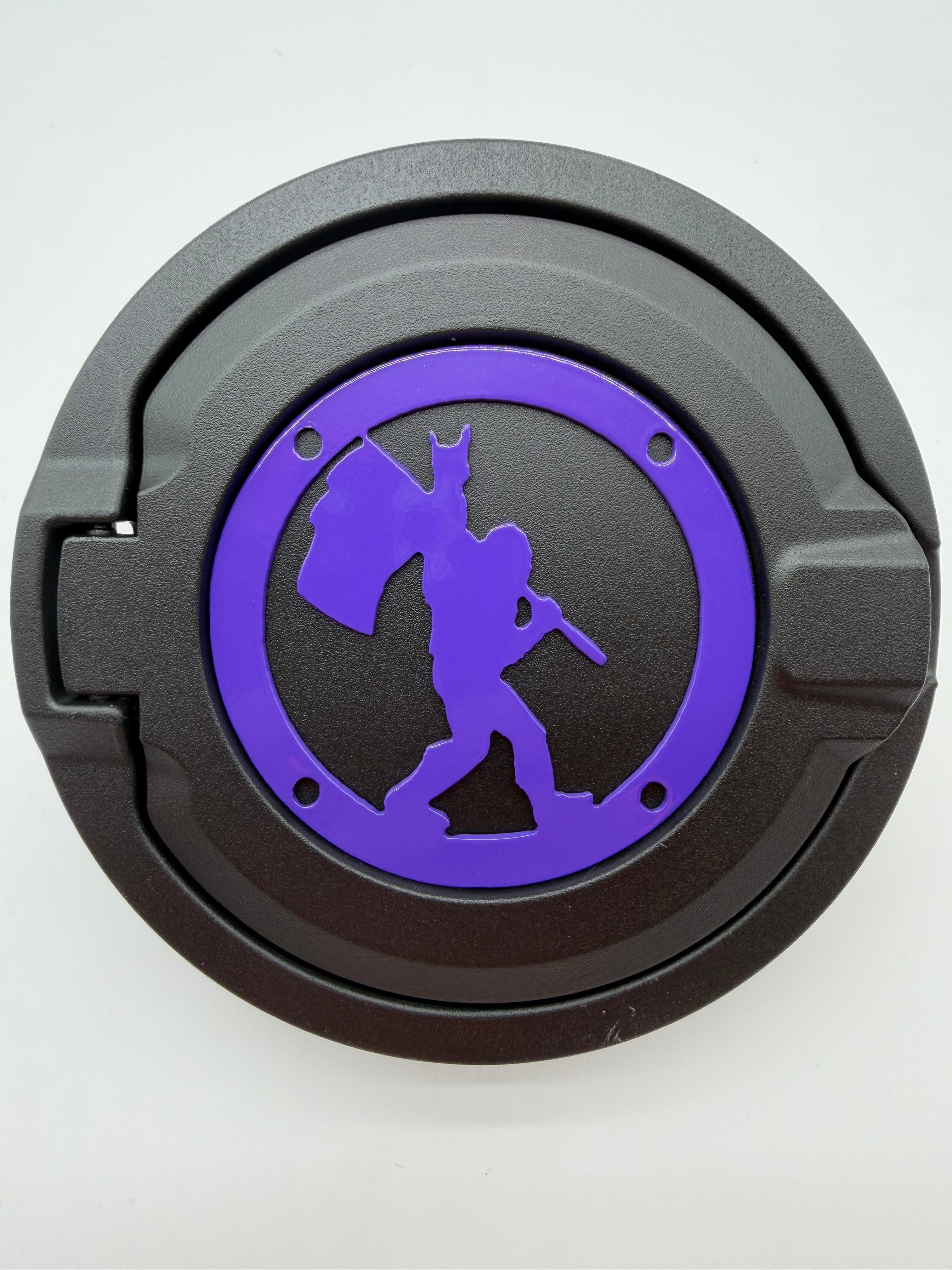 Gas Cap Cover (Emblem) BigFoot w/Flag