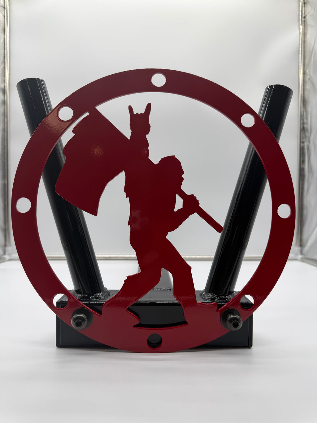 SJO Flag Pole Holder W/Emblem (BigFoot W/Flag)