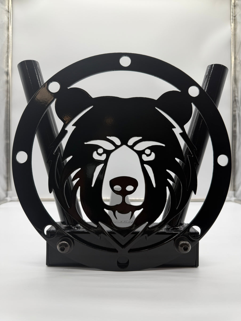 SJO Flag Pole Holder W/Emblem (Bear)