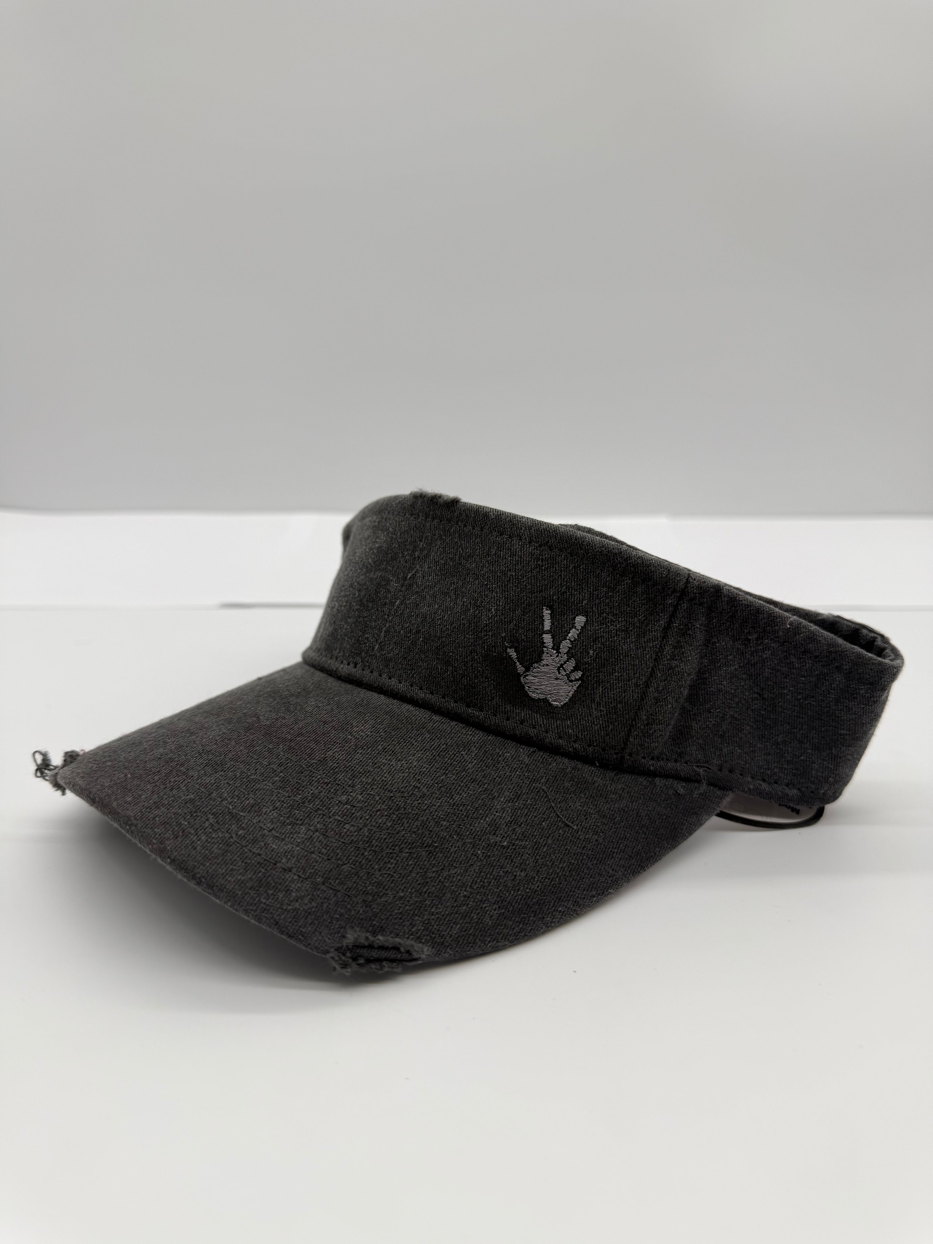 Visor Hat (Wave) Black