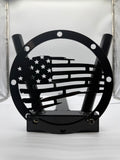 SJO Flag Pole Holder W/Emblem (Tattered Flag)
