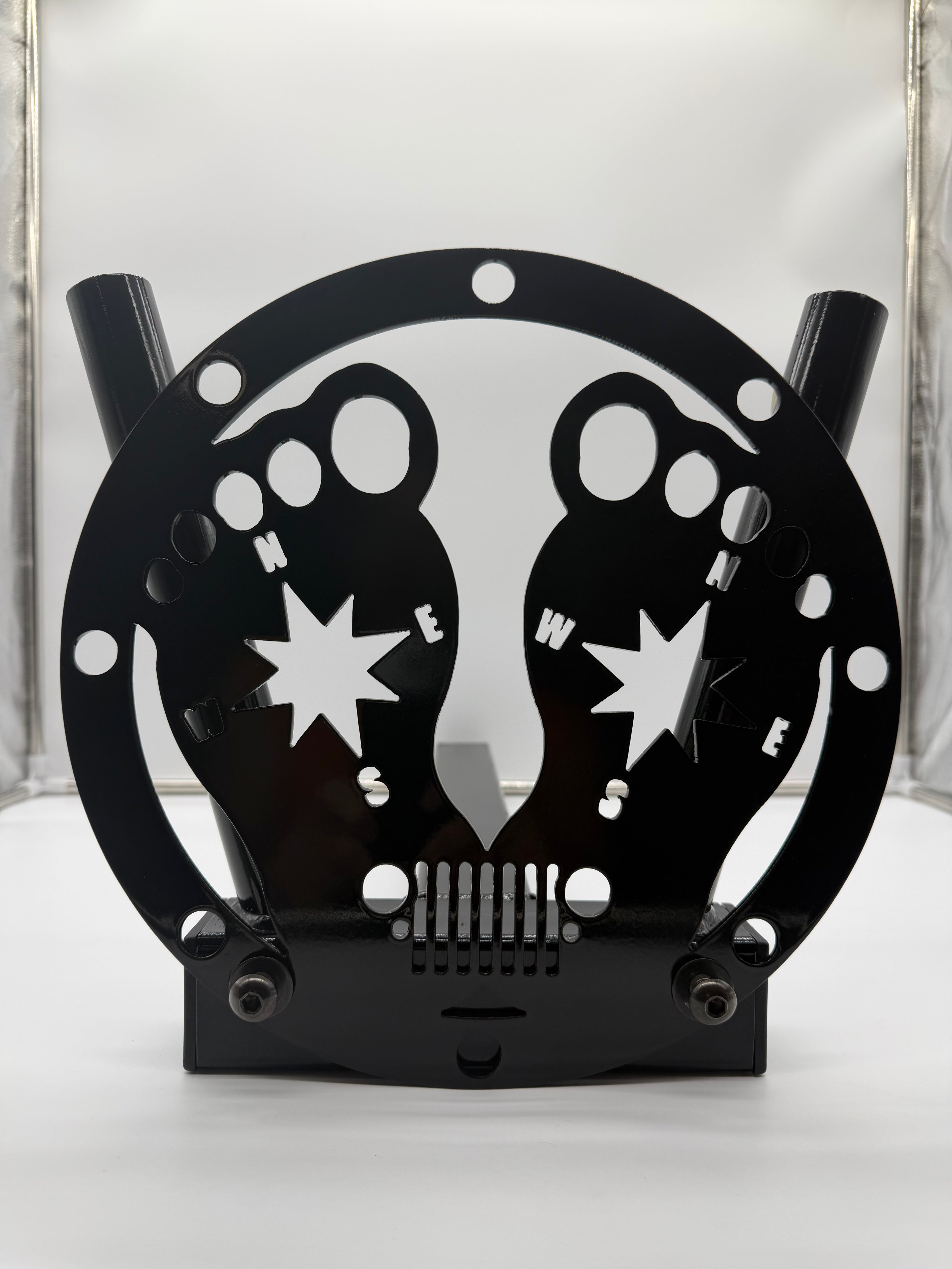 SJO Flag Pole Holder W/Emblem (Bare Foot W/Comp)