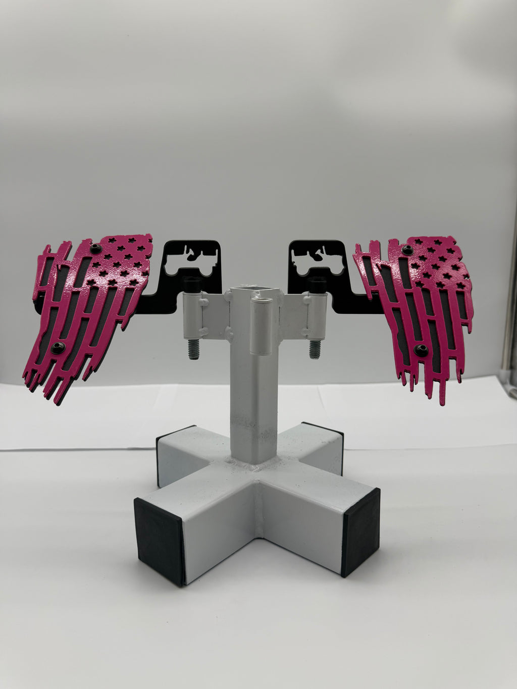 SJO 2 Piece Foot Pegs (Tattered Flag)