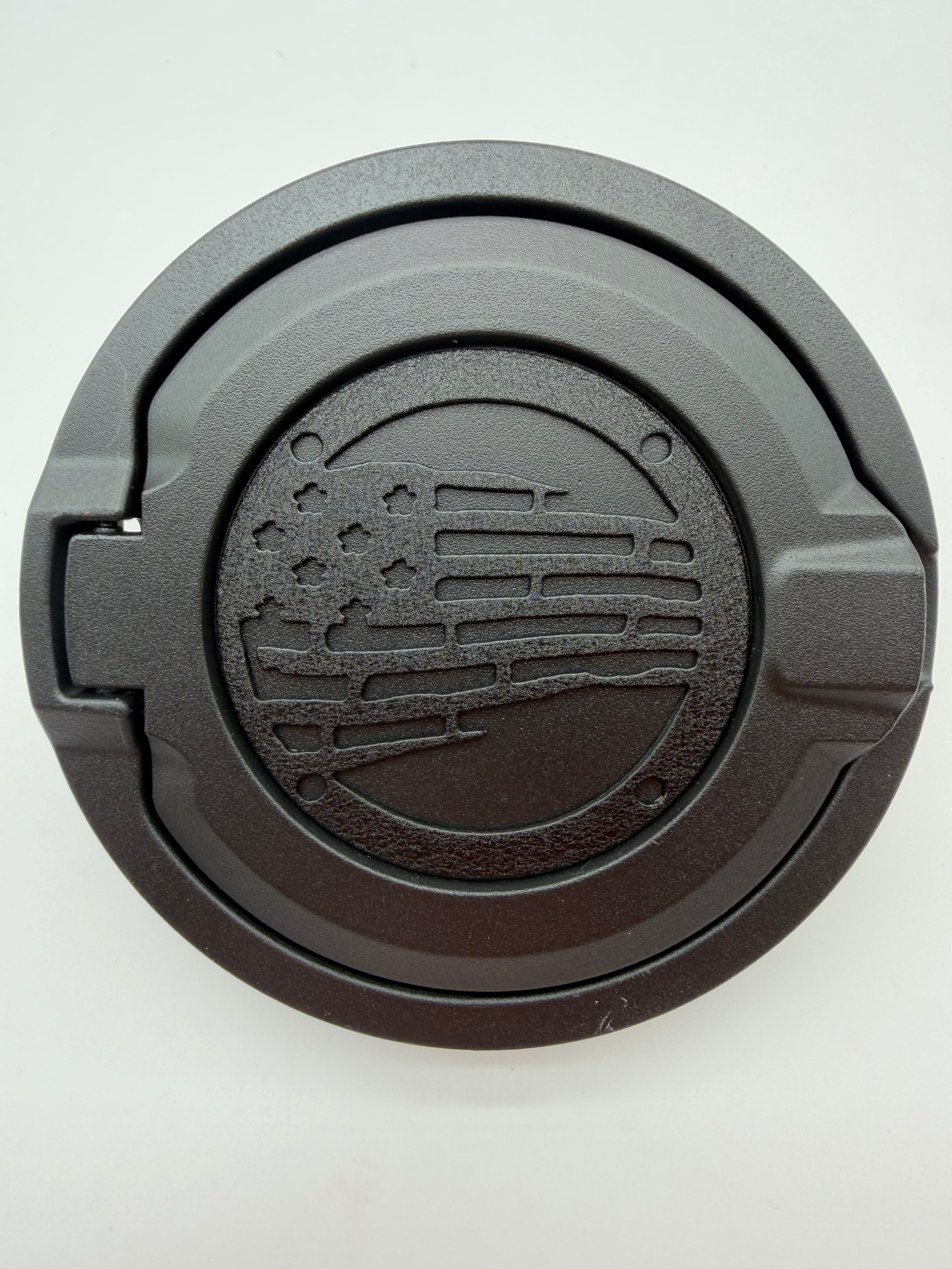 Gas Cap Cover (Emblem) Tattered Flag