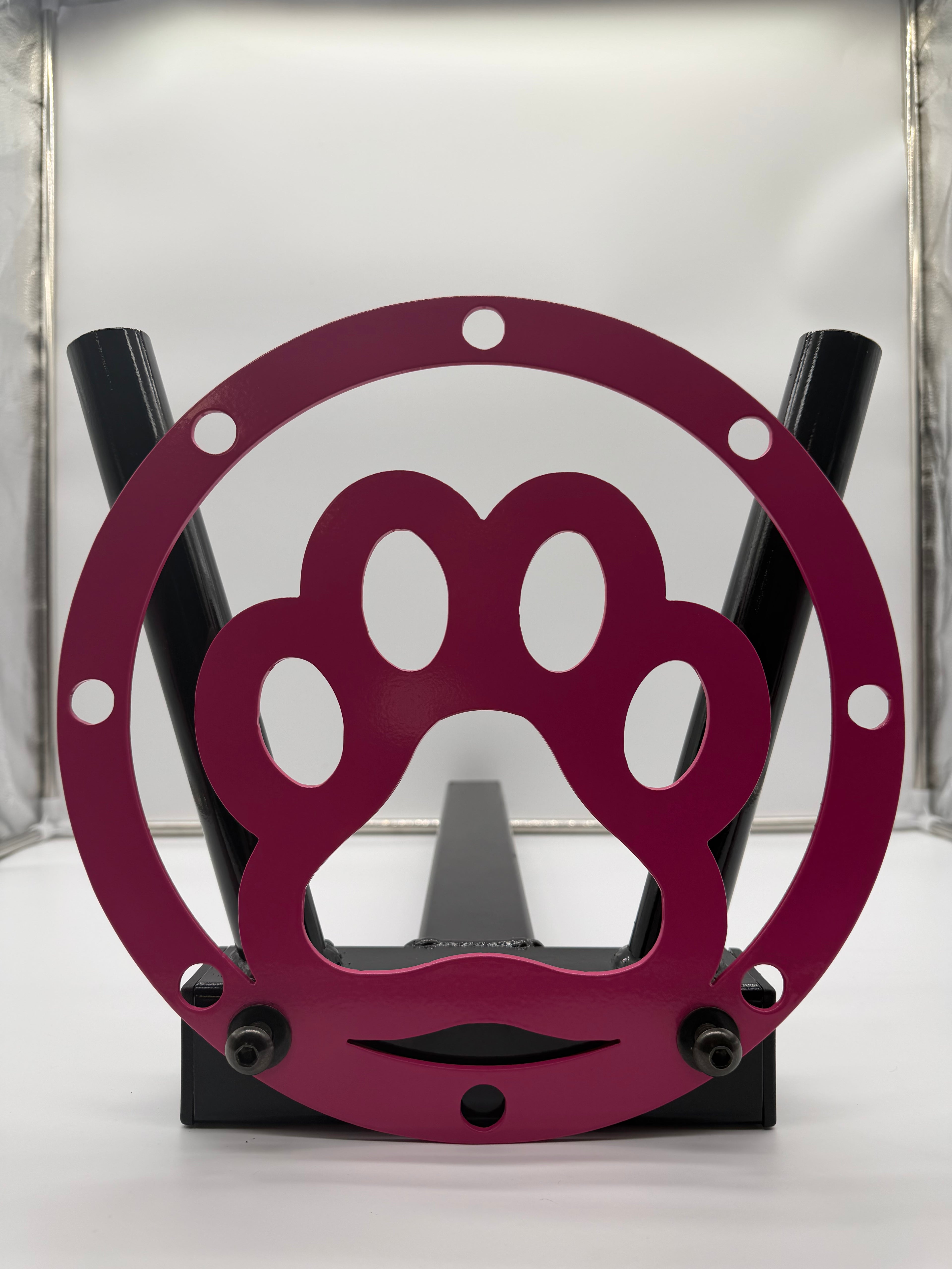 SJO Flag Pole Holder W/Emblem (Paw)