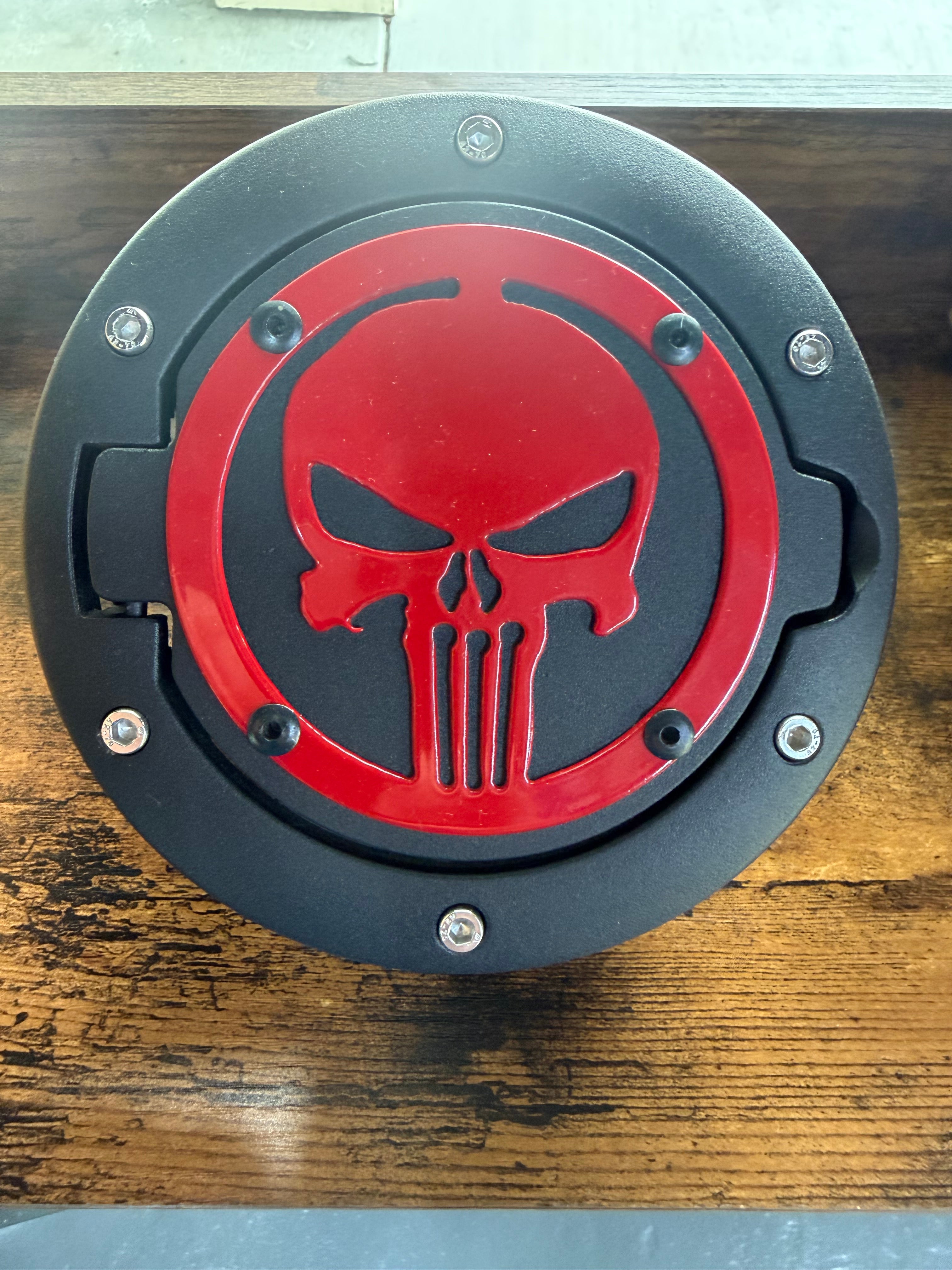 JK Gas Cap Cover (Punisher)