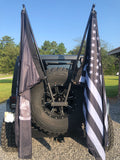 Spare Tire Flag Pole Holder Mount
