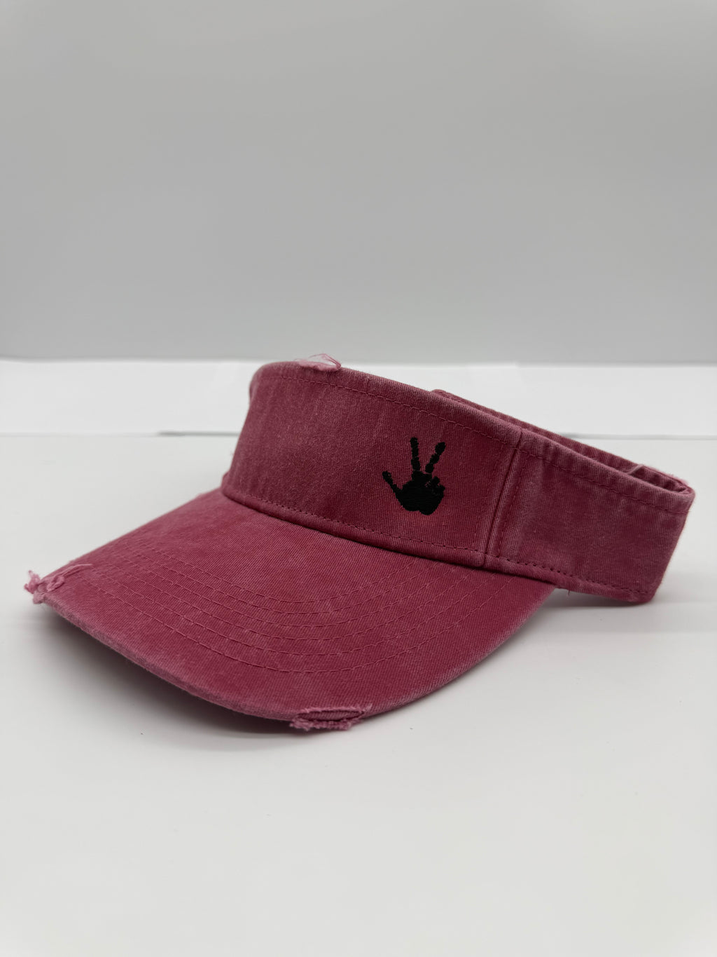 Visor Hat (Wave) Nautical Red