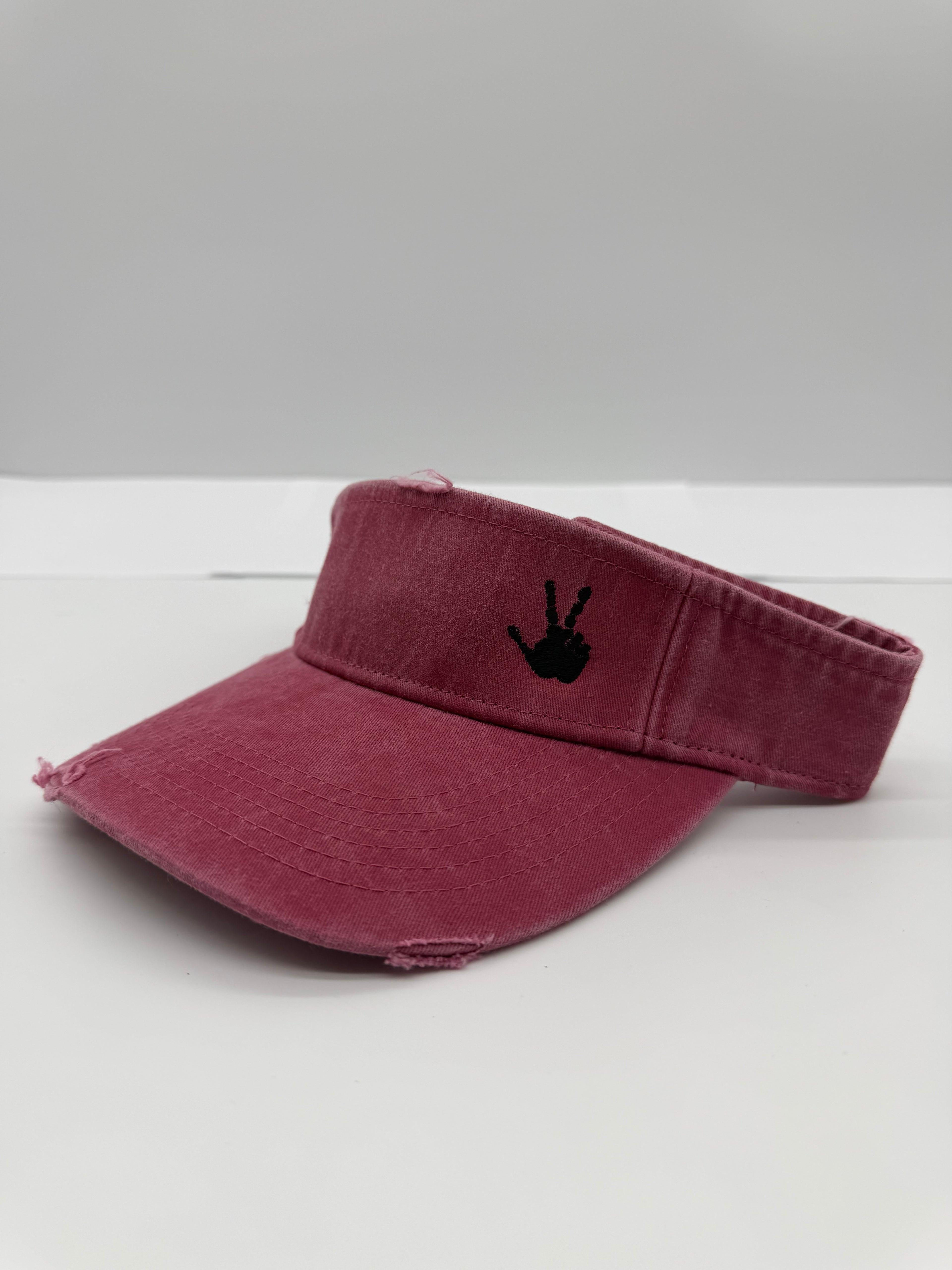 Visor Hat (Wave) Nautical Red