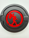 Gas Cap Cover (Emblem) BigFoot w/Flag