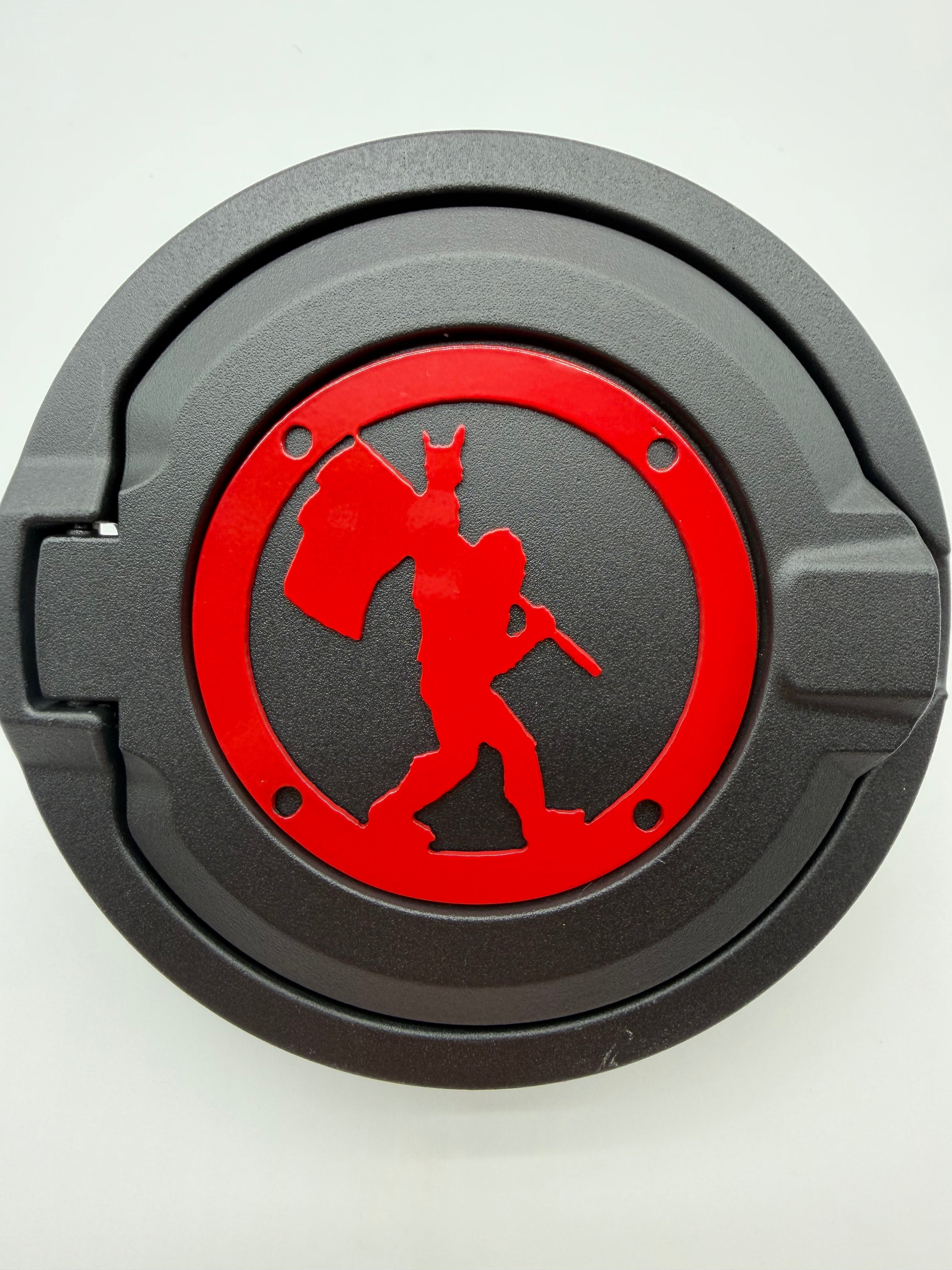 Gas Cap Cover (Emblem) BigFoot w/Flag