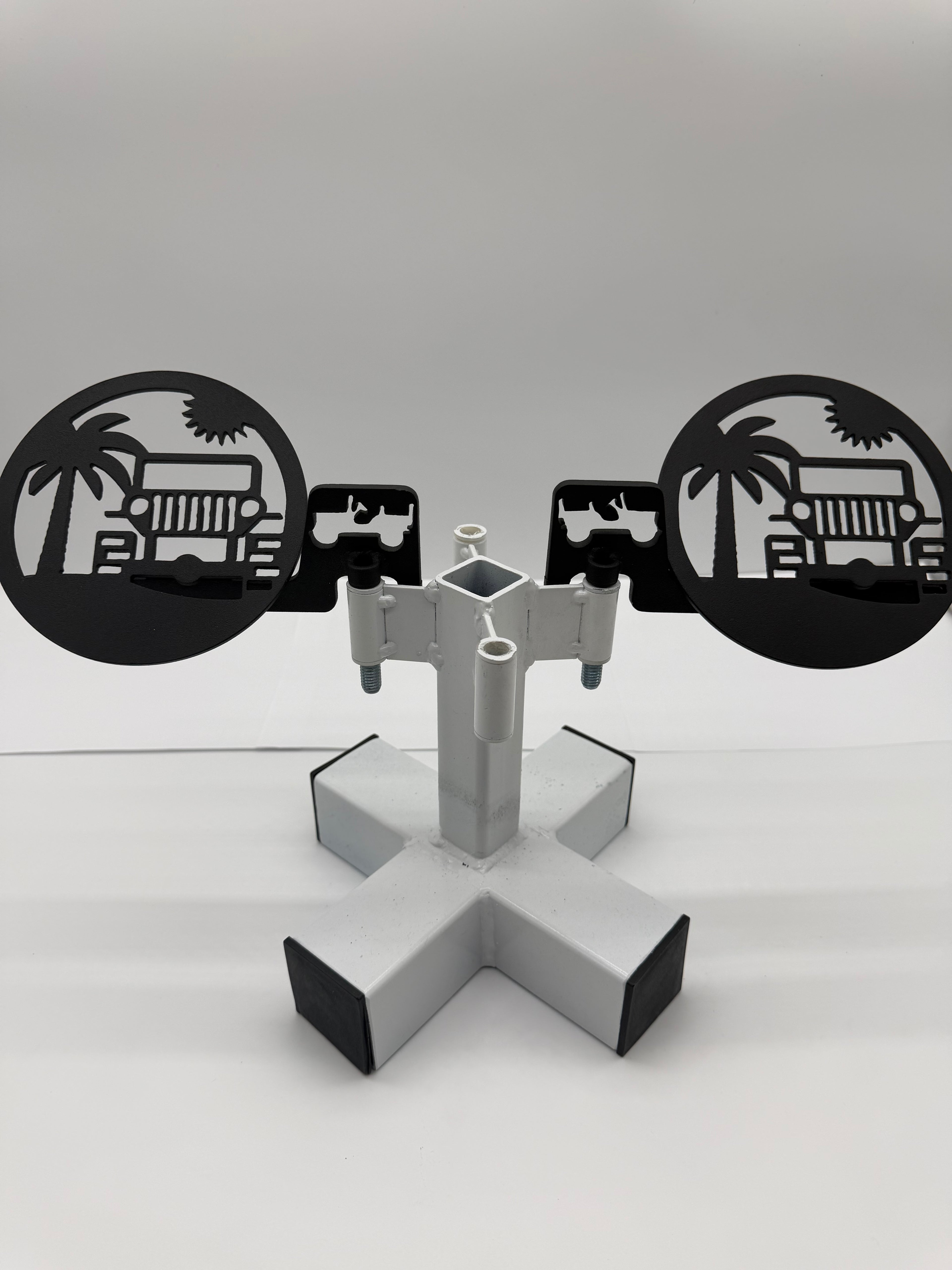 SJO  Foot Pegs (Jeep W/Sun and Palm)