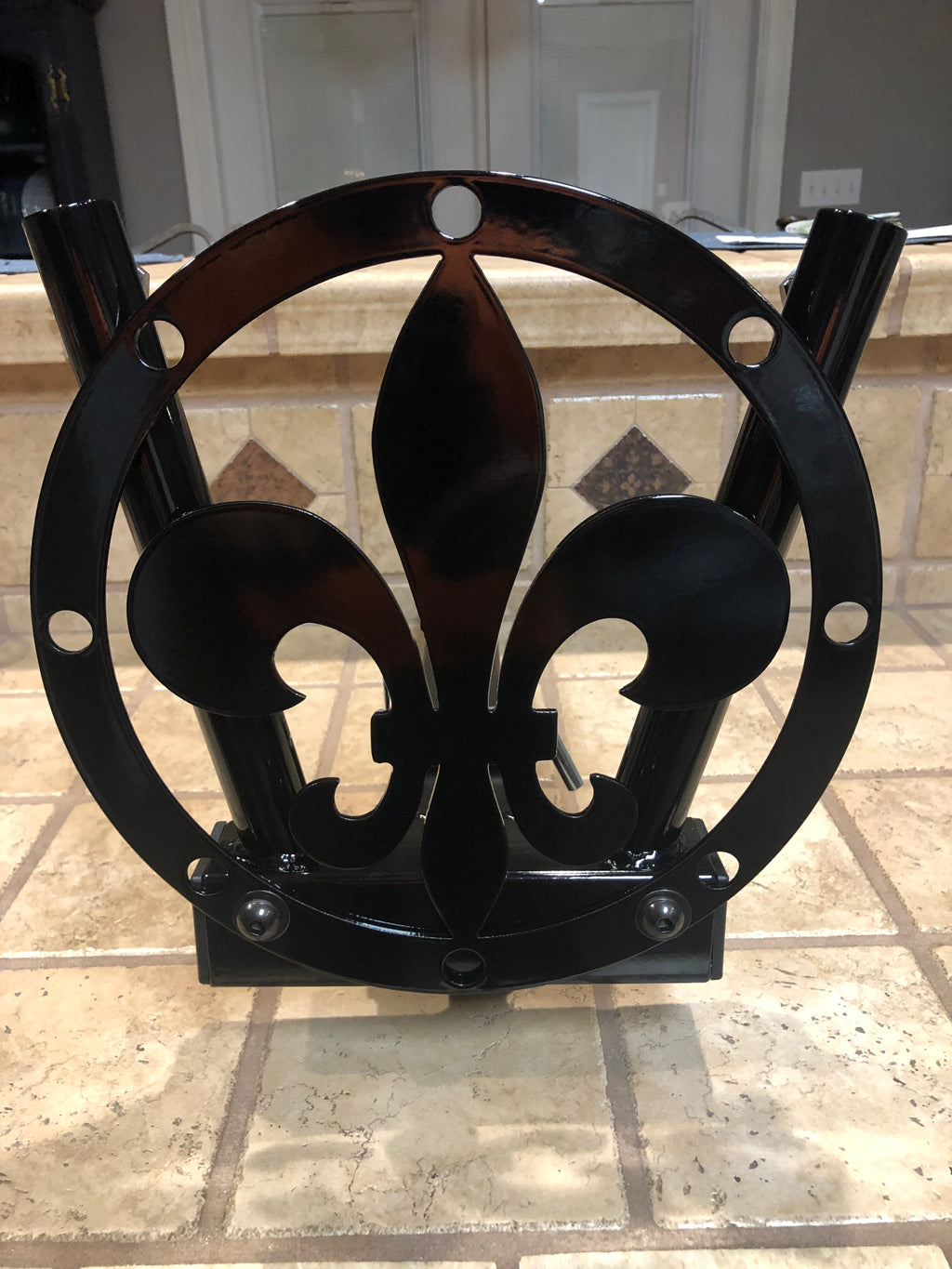 SJO Flag Pole Holder W/Emblem (Fleur)