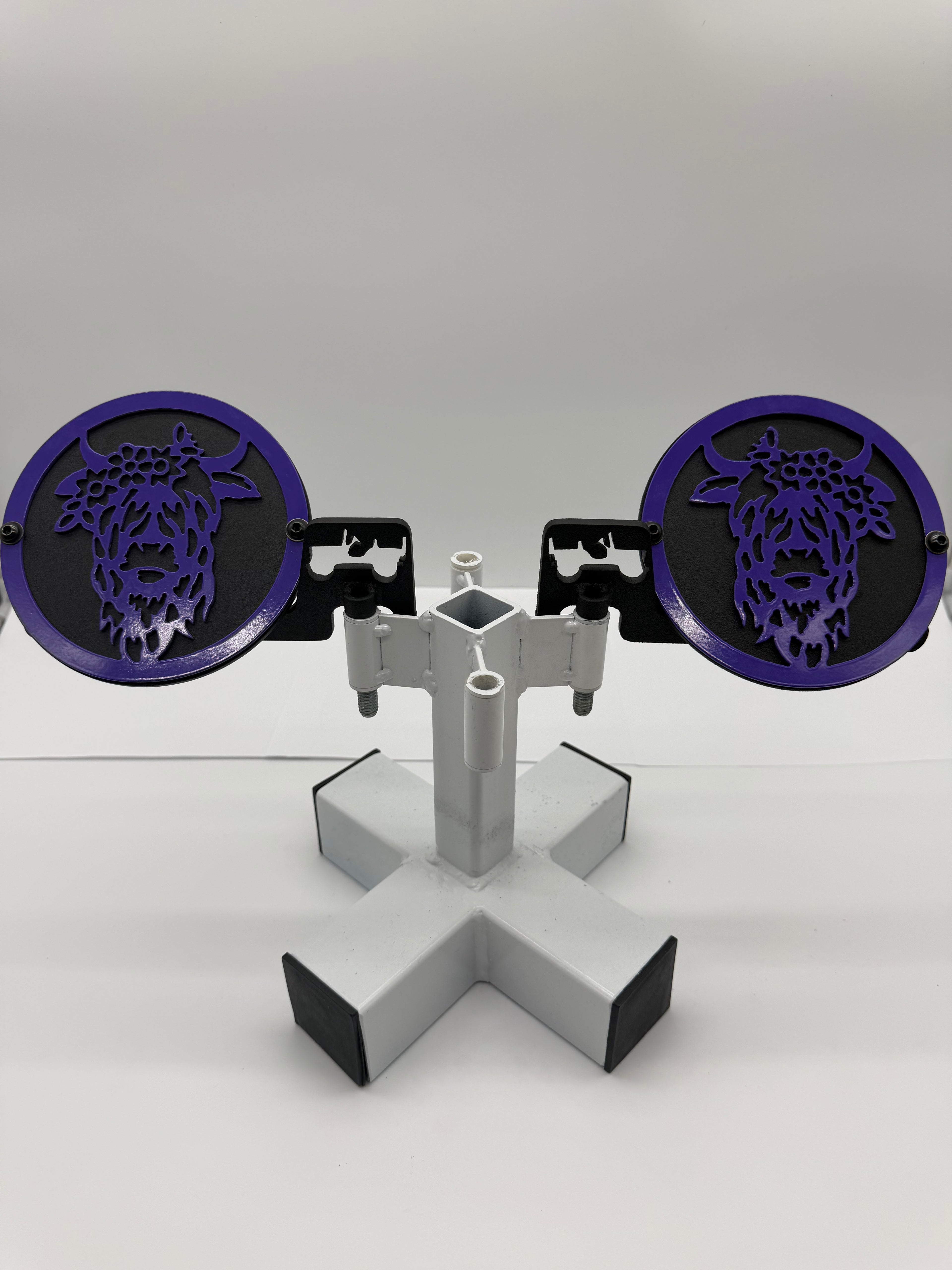 SJO 2 Piece Foot Pegs (Highland Cow)