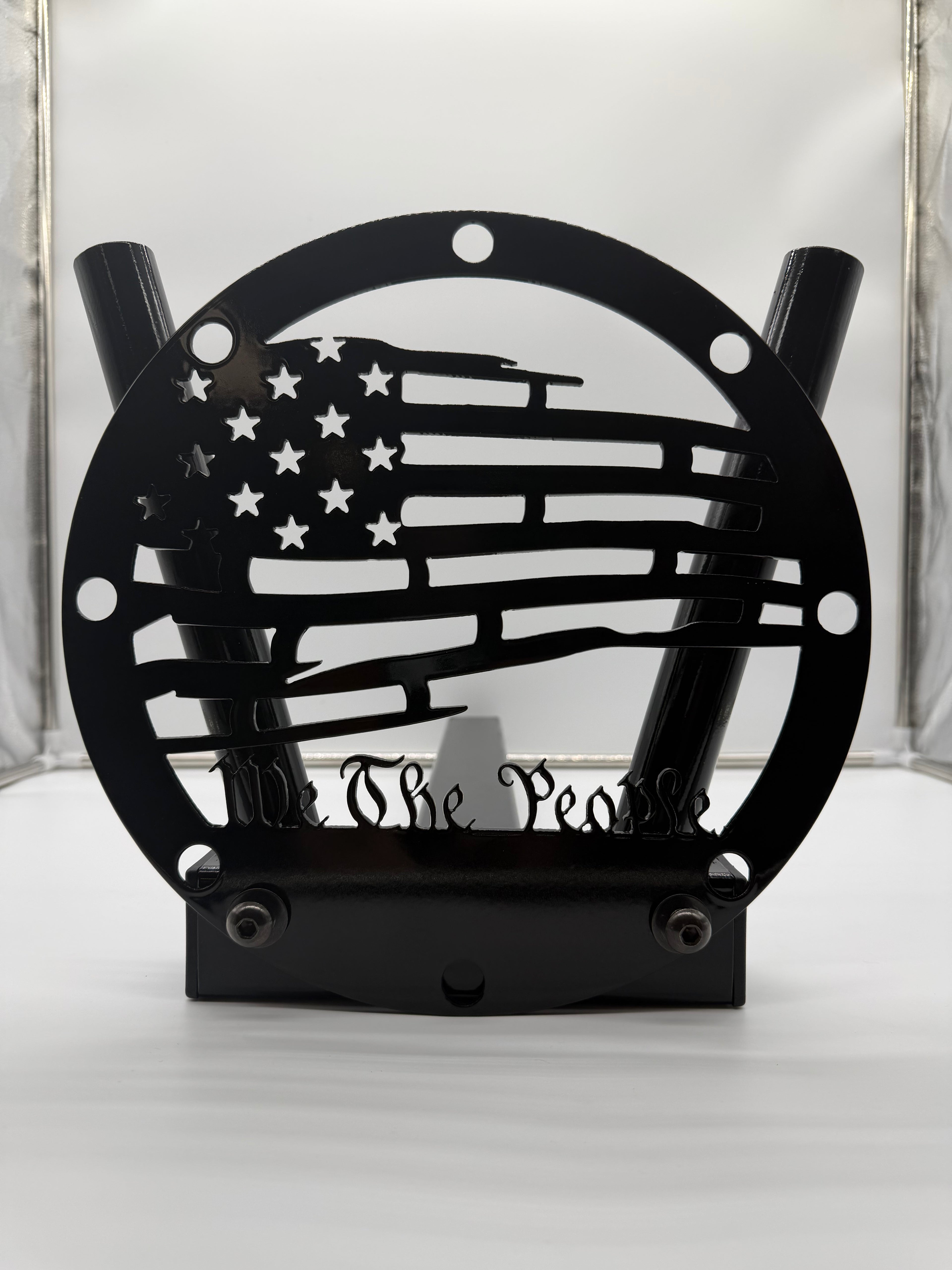 SJO Flag Pole Holder W/Emblem (WTP Tattered Flag)
