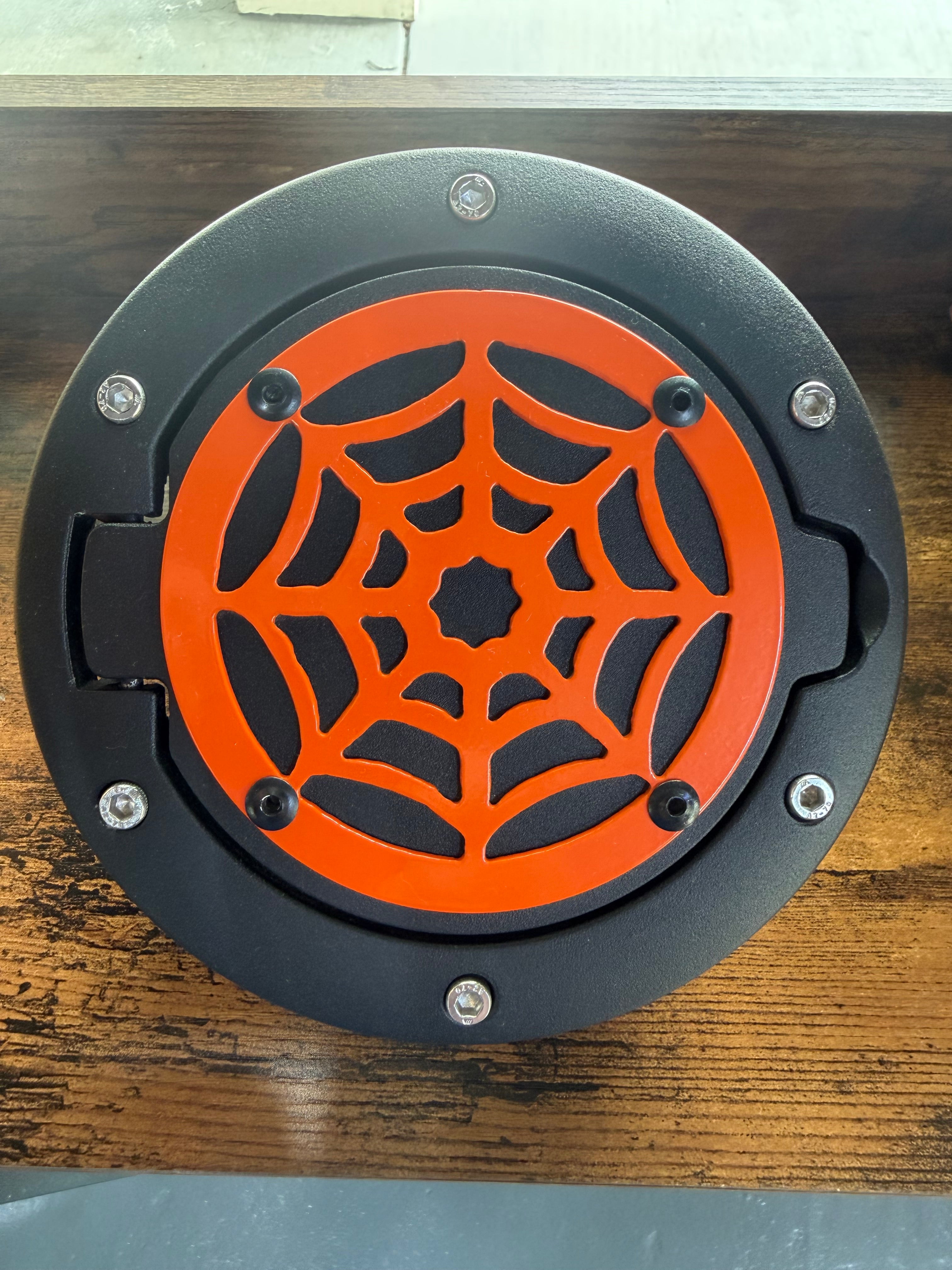 TJ Gas Cap Cover (Spiderweb)