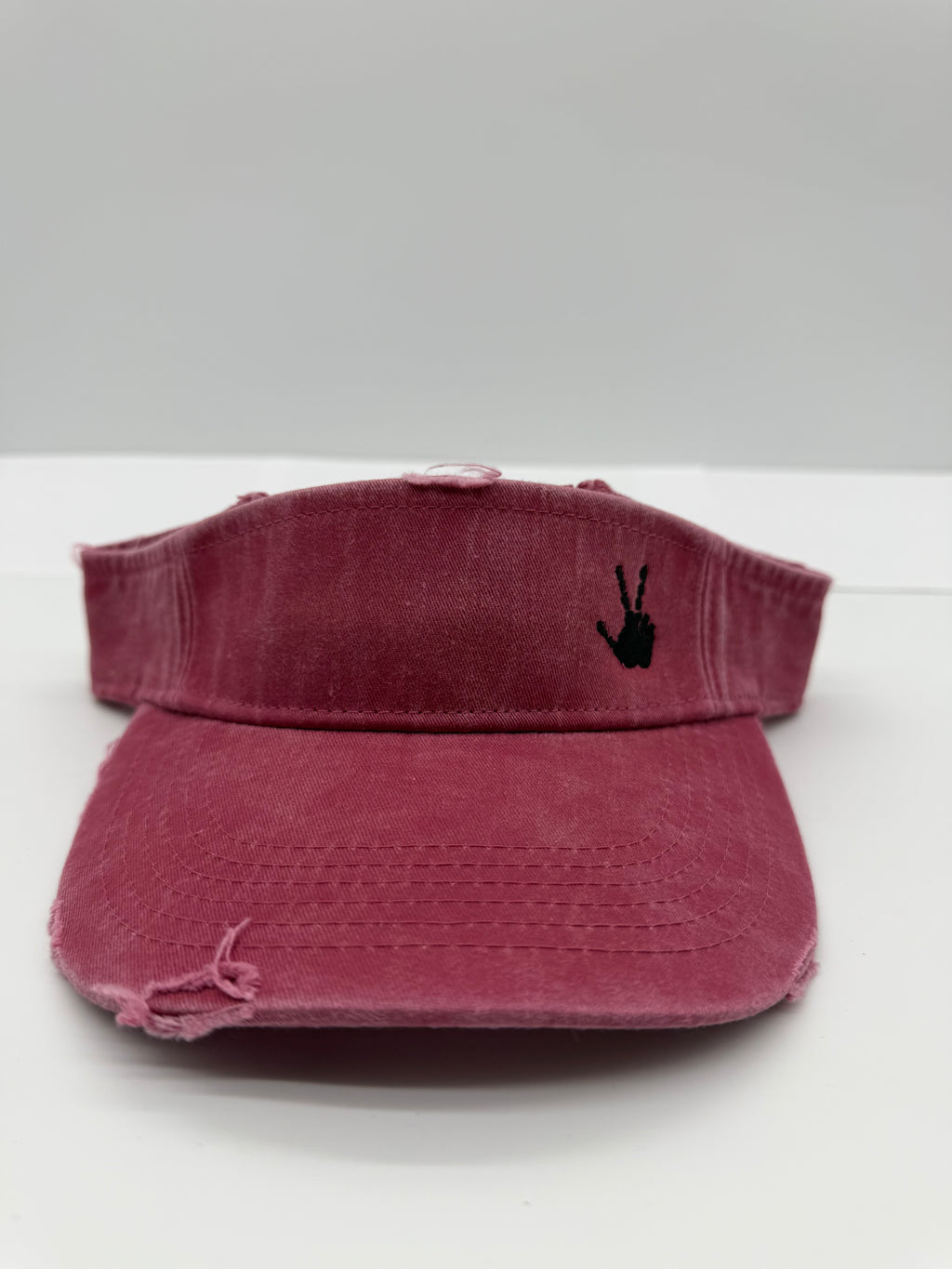 Visor Hat (Wave) Nautical Red
