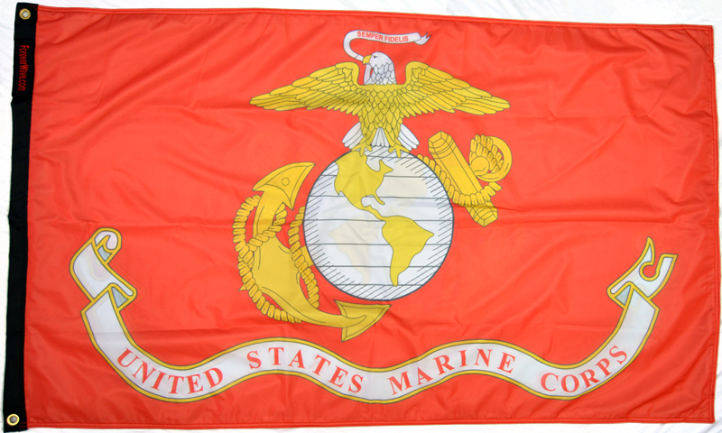 Forever Wave 3x5 Flag (Marine)