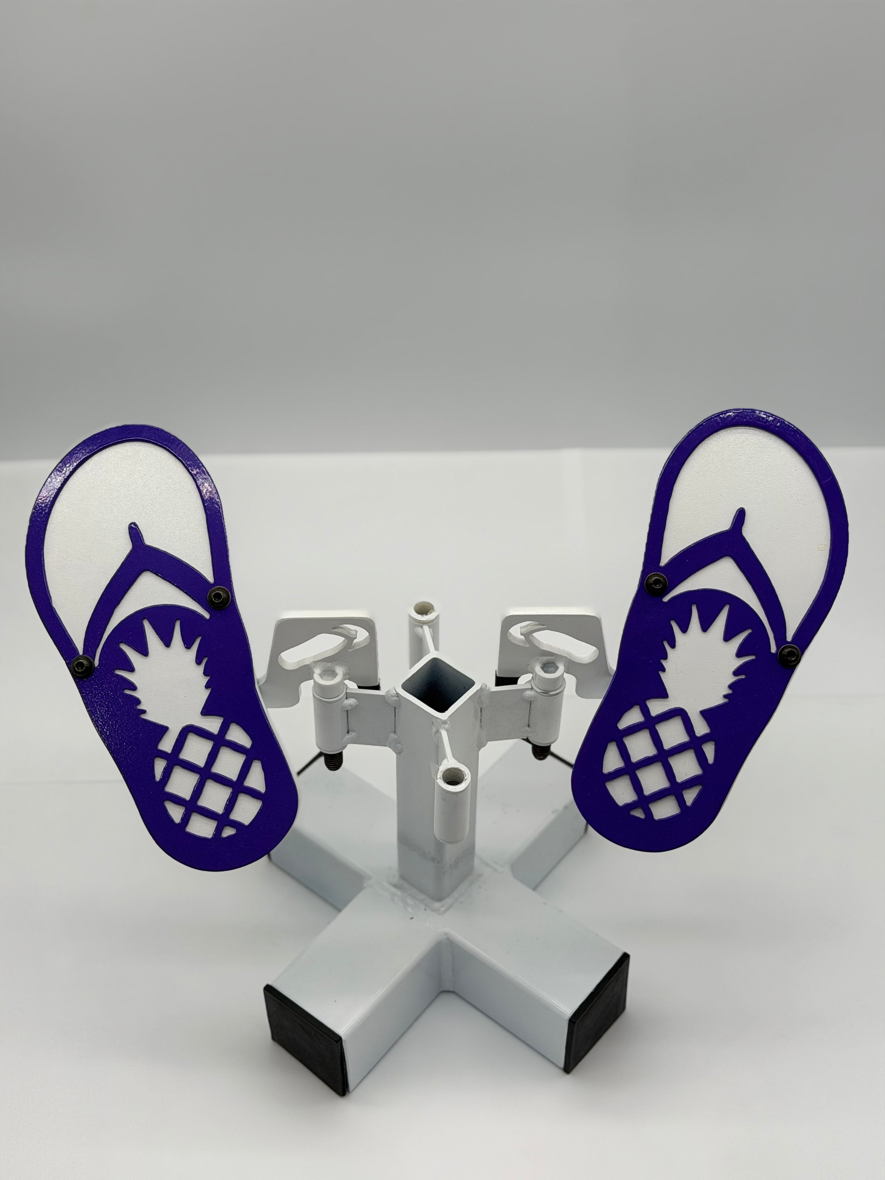 SJO 2 Piece Foot Pegs (Flip Flop Pineapple)