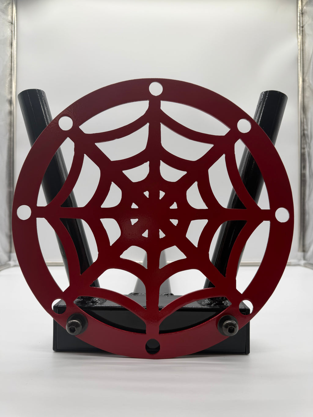 SJO Flag Pole Holder W/Emblem (Spiderweb)