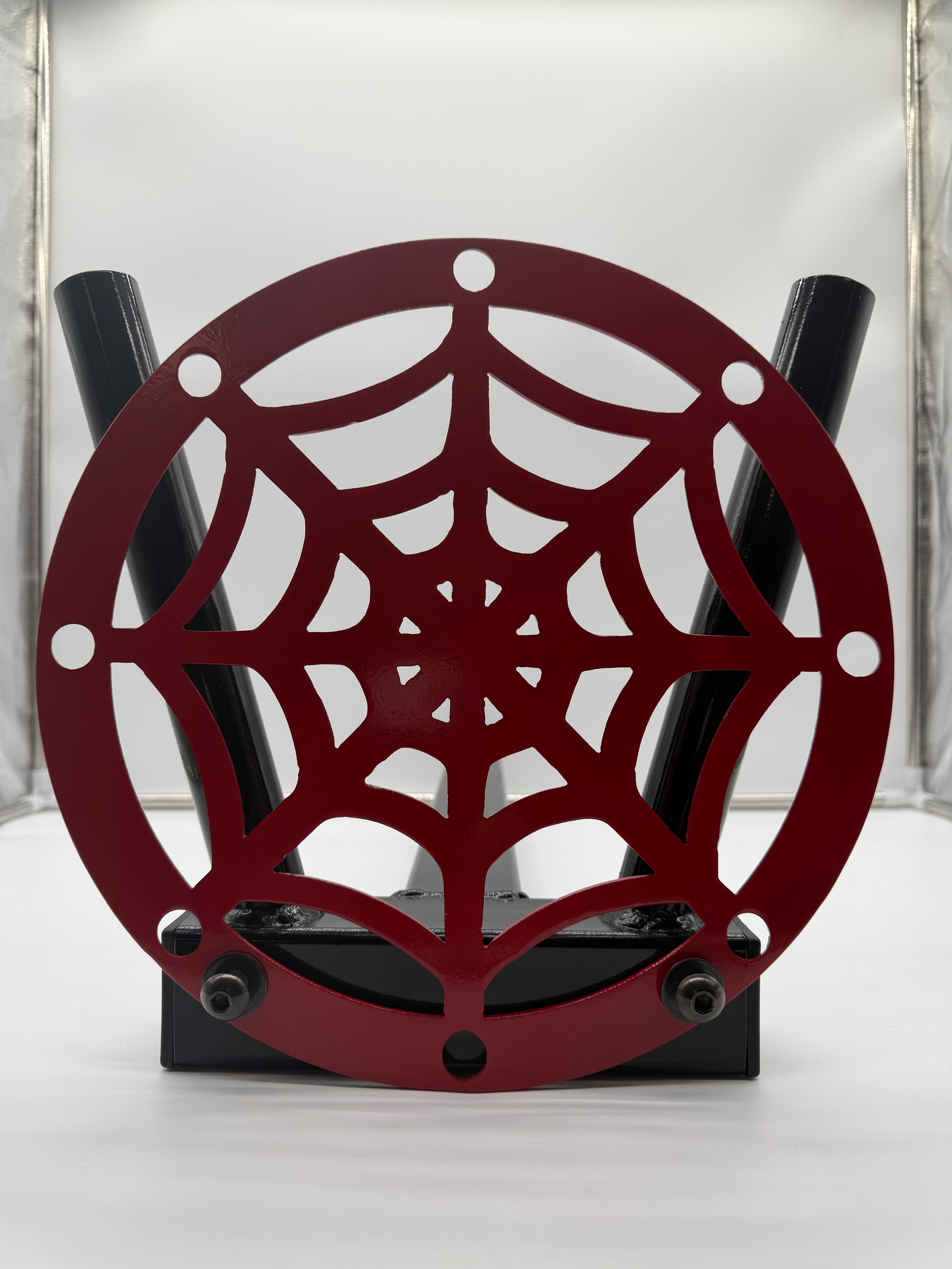 SJO Flag Pole Holder W/Emblem (Spiderweb)