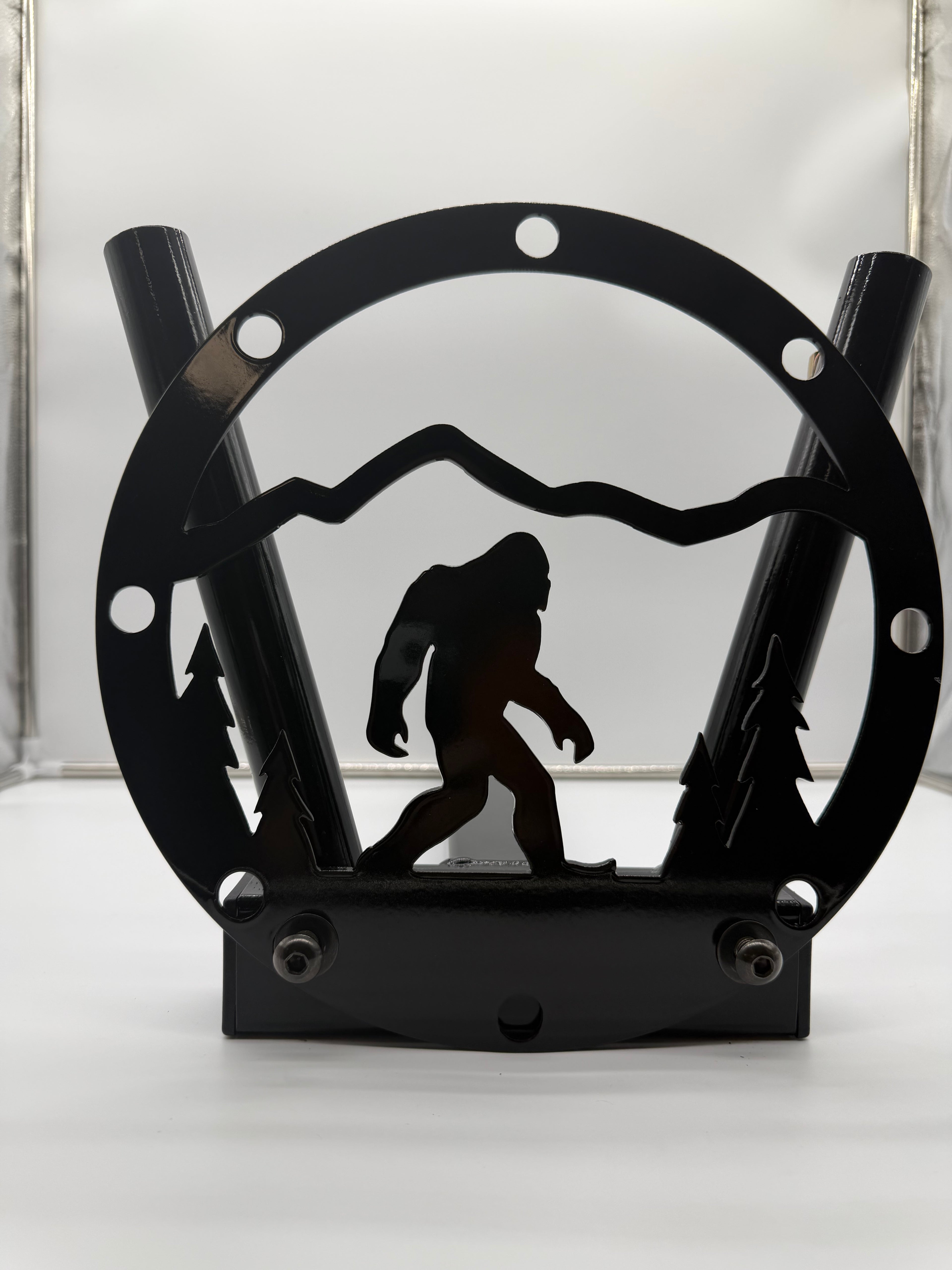 SJO Flag Pole Holder W/Emblem (BigFoot W/Mountain)