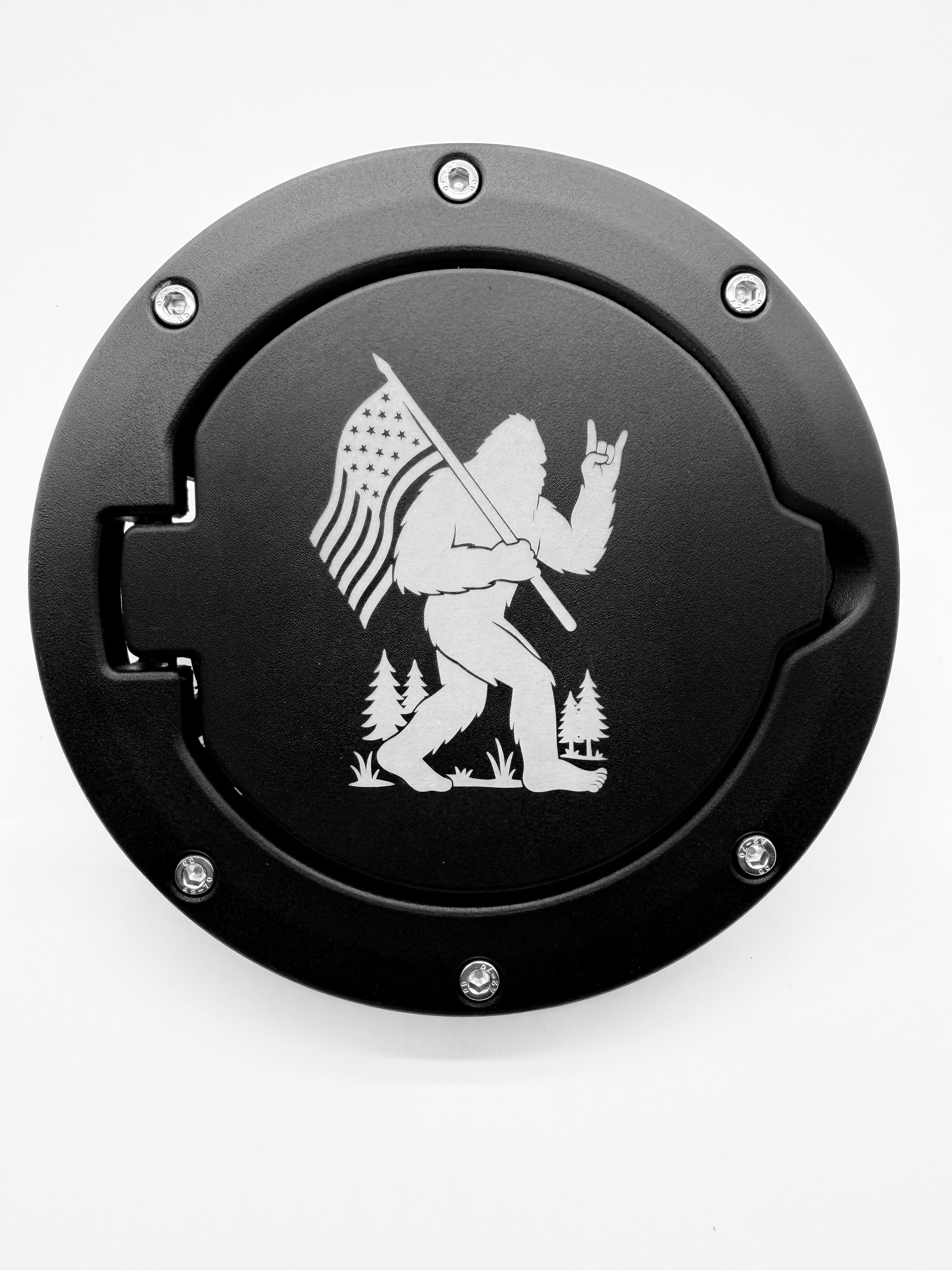 Gas Cap Cover Engraved (BigFoot)