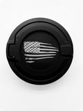 Gas Cap Cover Engraved (Tattered Flag)