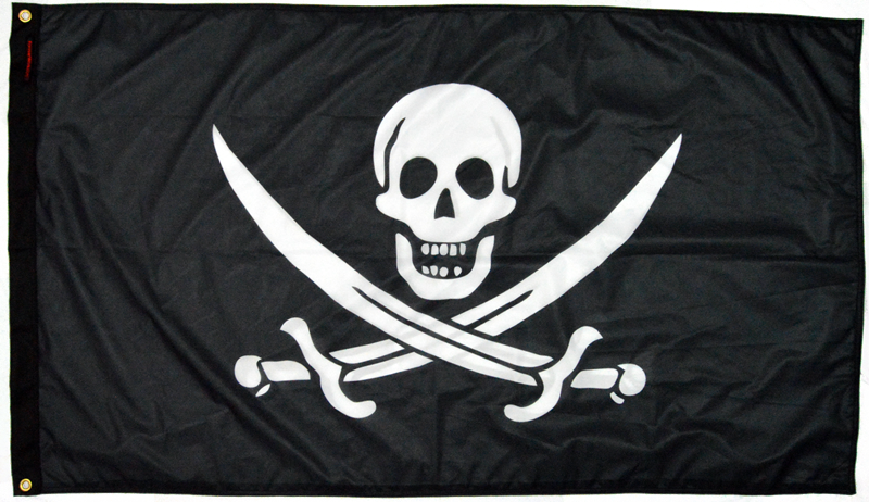 Forever Wave 3x5 Flag (Jack Rackham)