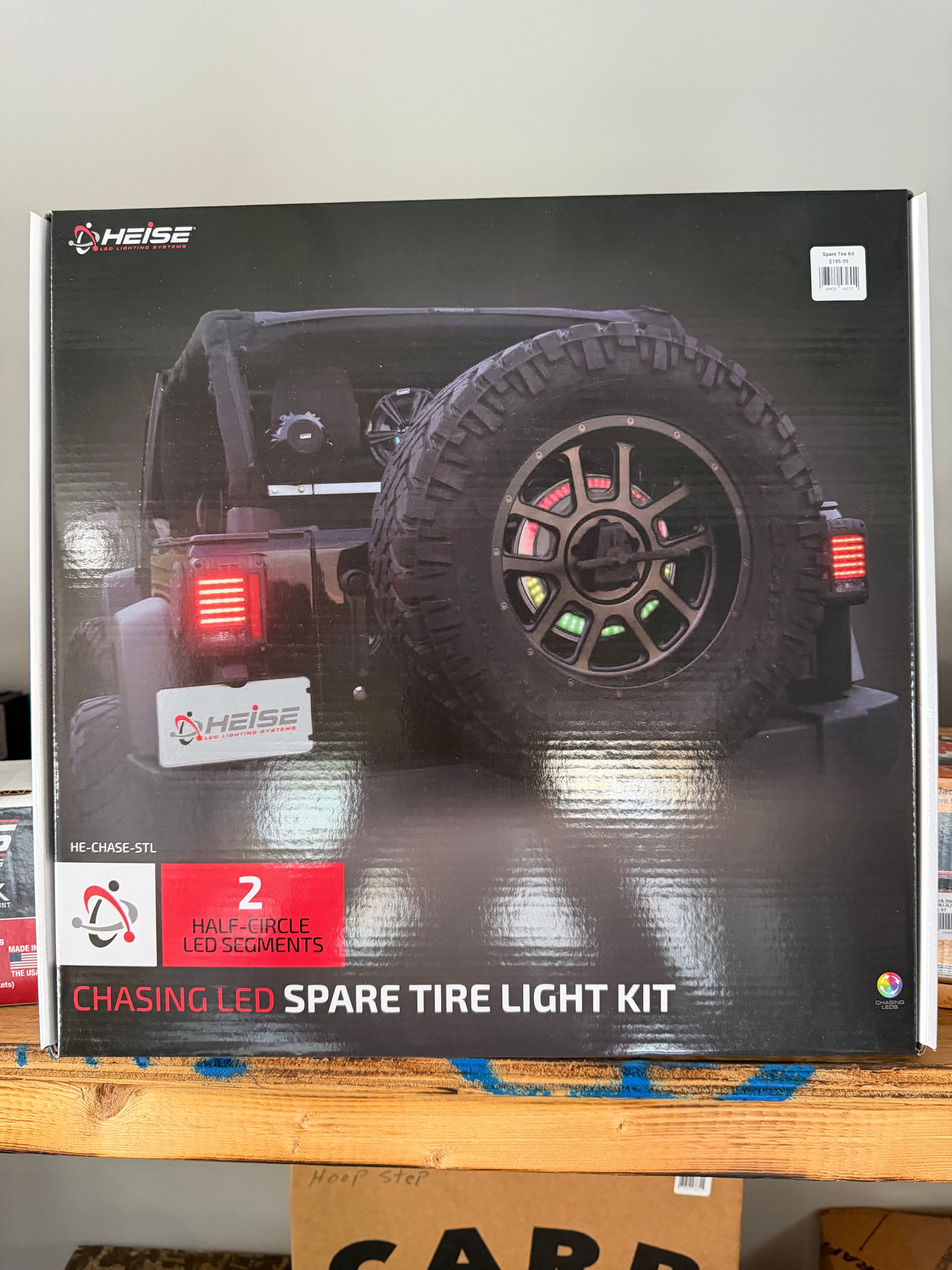 Heise Chasing Spare Tire Light