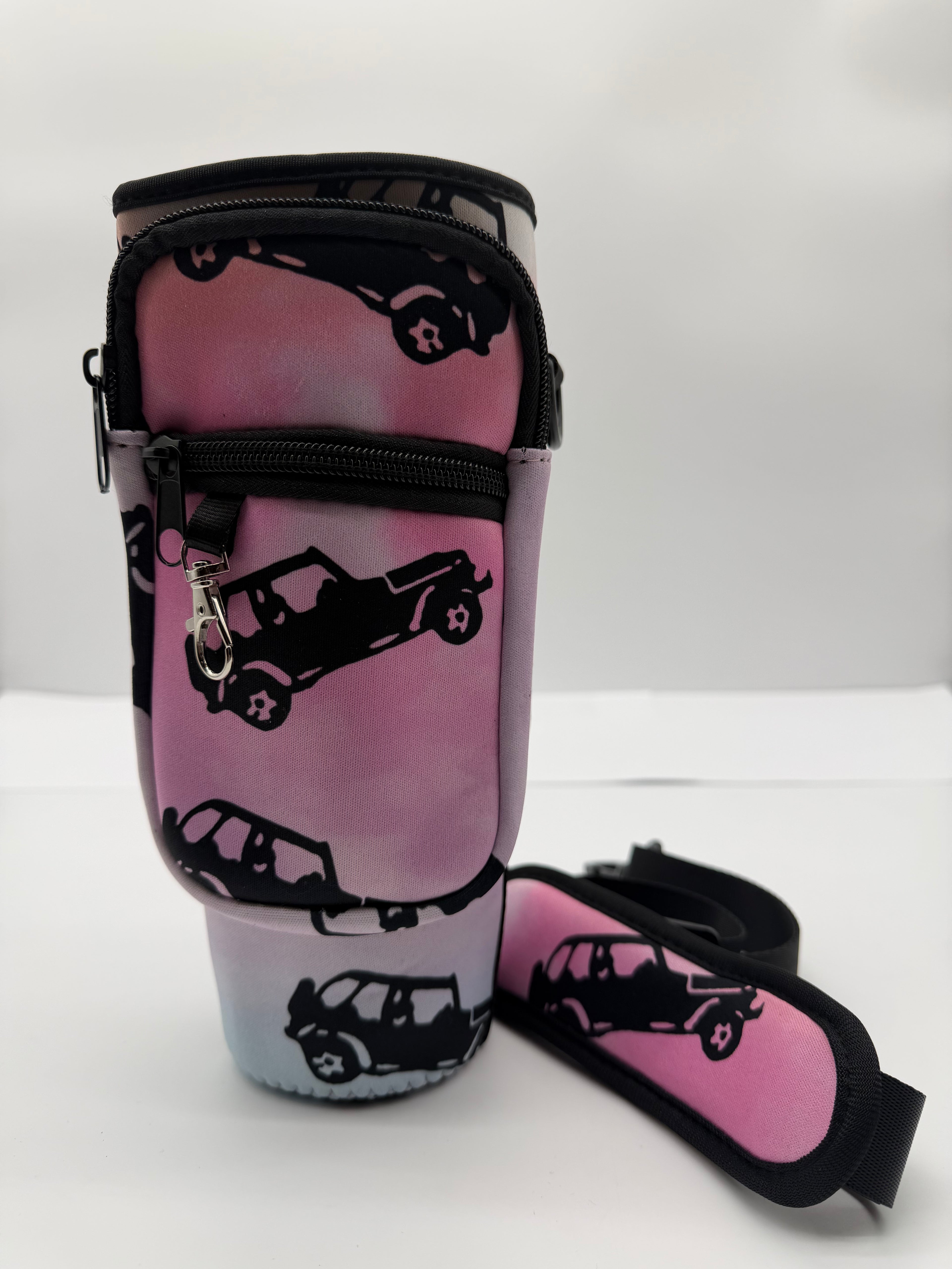 Tumbler Bag (Pink/Blue)