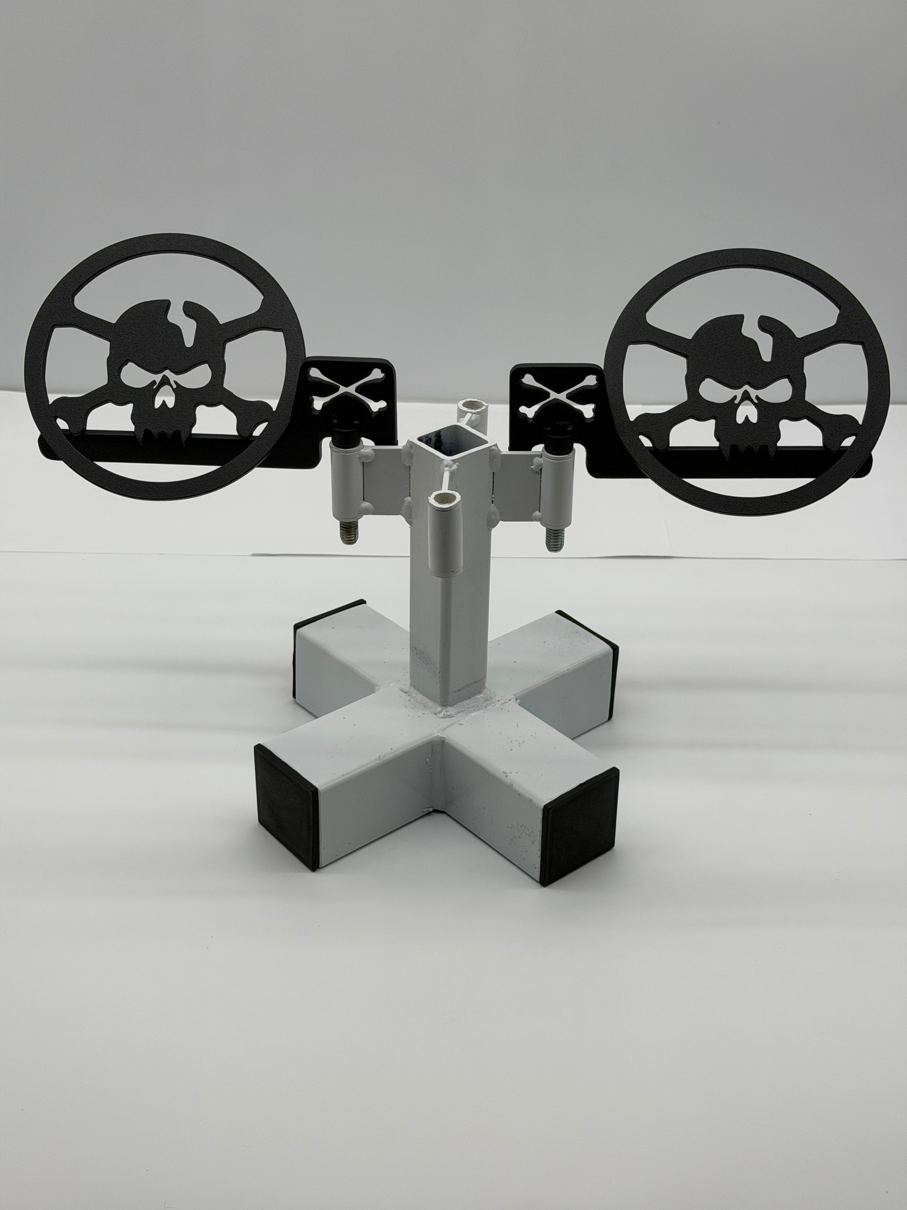 SJO  Foot Pegs (Skull And Bones)