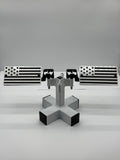 SJO 2 Piece Foot Pegs (Straight Flag)