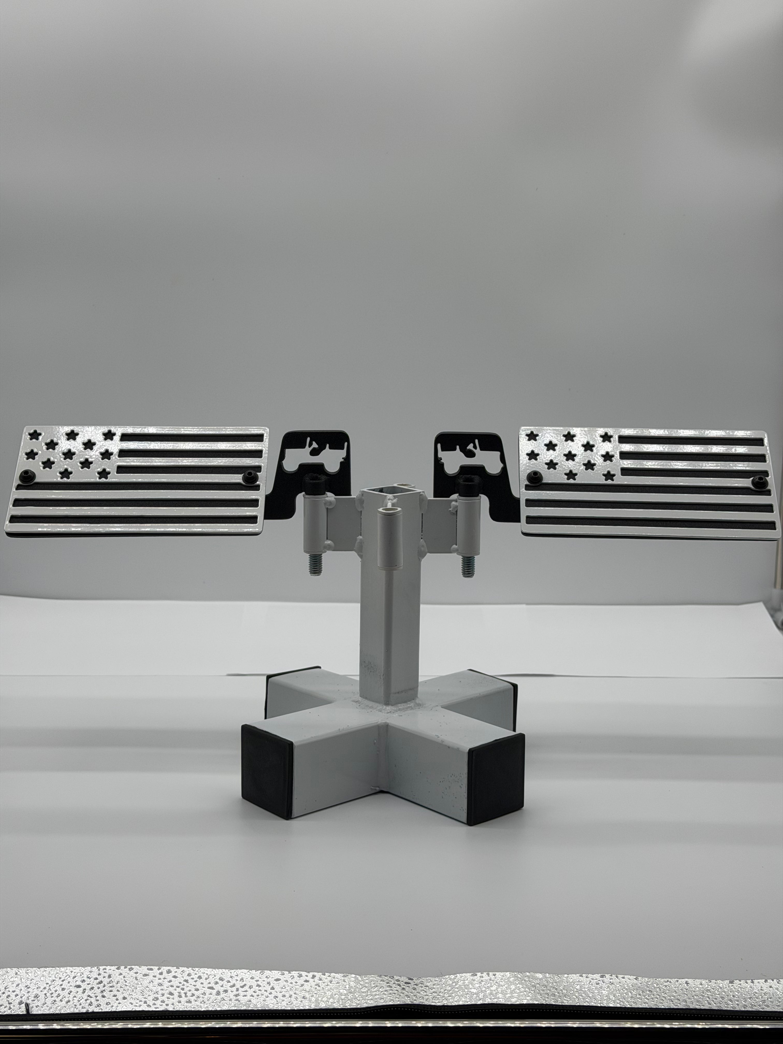 SJO 2 Piece Foot Pegs (Straight Flag)