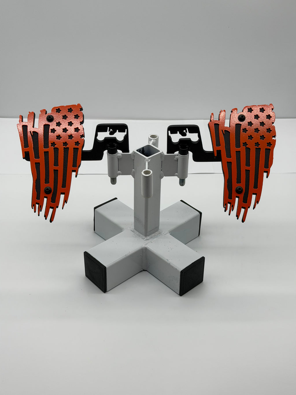 SJO 2 Piece Foot Pegs (Tattered Flag)