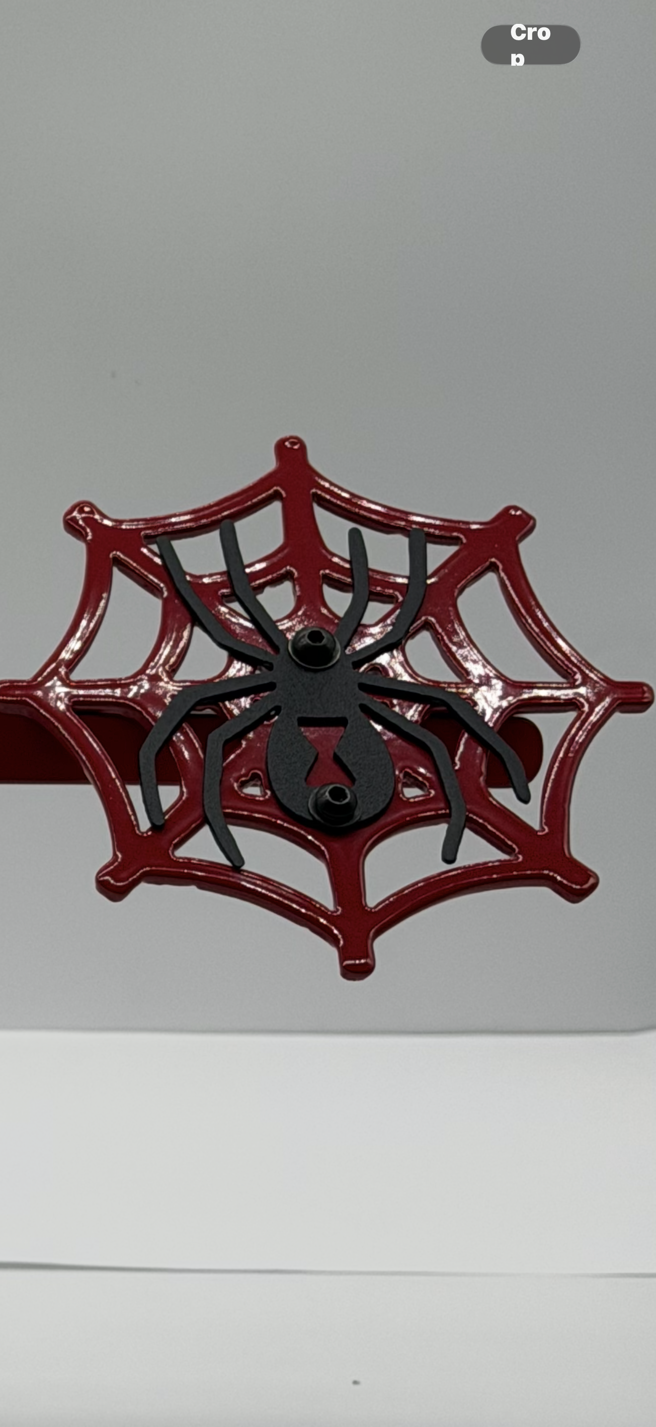 SJO 2 Piece Foot Pegs (Spiderweb with Spider)